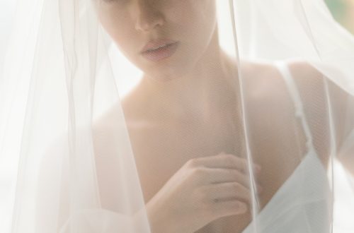 wedding hairstyles for short hair bride in veil