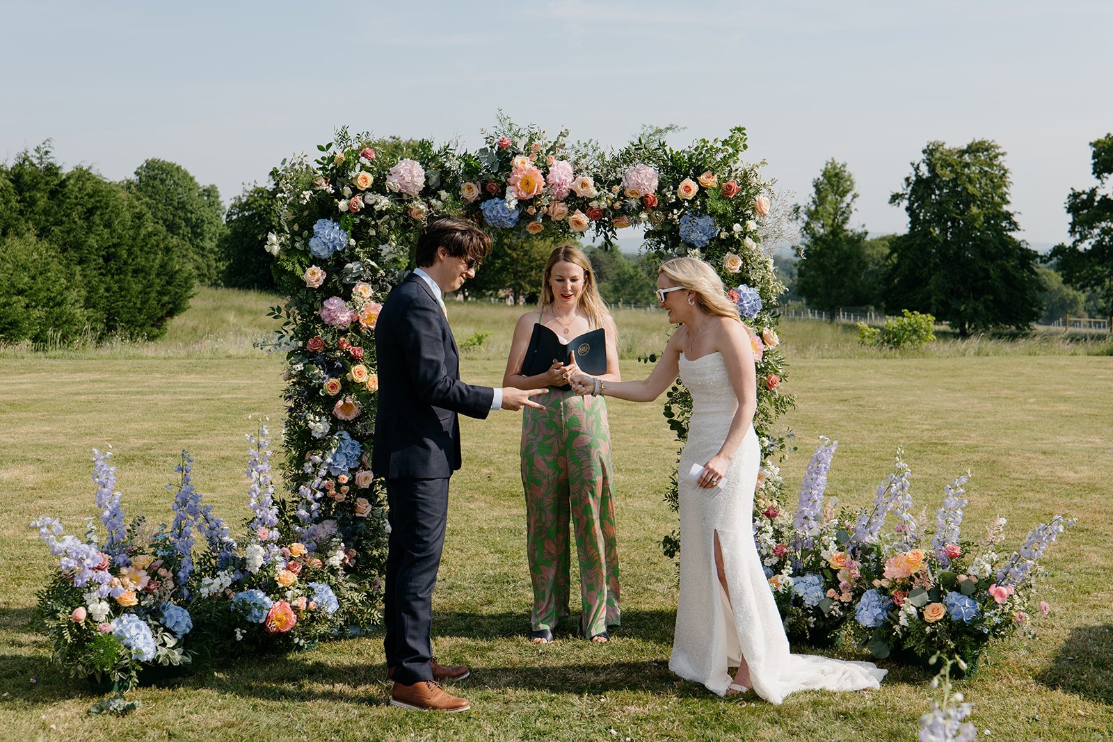 celebrant roxy wedding ceremony outdoor uk